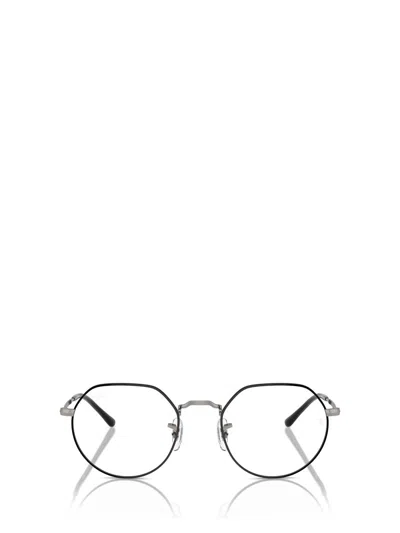 Ray Ban Ray-ban Eyeglasses In Black On Gunmetal