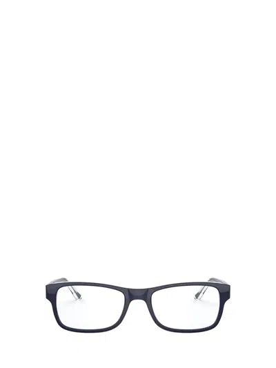 Ray Ban Ray-ban Eyeglasses In Blue On Transparent