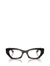 Ray Ban Ray-ban Womens Black Rx7330 Zena Round-frame Acetate Optical Glasses In Brown