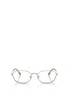 Ray Ban Geometrically Framed Flat Mirror In White