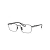 Ray Ban Eyeglasses Male Rb6507m Optics Scuderia Ferrari Collection - Black Frame Clear Lenses Polarized 54-2 In Black
