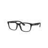 Ray Ban Eyeglasses Male Rb7221m Optics Scuderia Ferrari Collection - Black Frame Clear Lenses Polarized 54-1 In Black