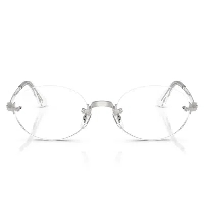Ray Ban Eyeglasses Rx3929 V 2501 X Asap Rocky Silver/transparent Unisex