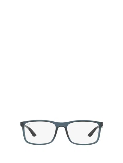 Ray Ban Ray-ban Eyeglasses In Transparent Blue