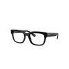 Ray Ban Eyeglasses Unisex Chad Optics Bio-based - Black Frame Clear Lenses Polarized 52-22 In Schwarz