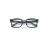 Ray Ban Chad Optics Bio-based Eyeglasses Striped Blue Frame Clear Lenses Polarized 52-22 In Blue