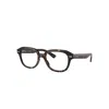 Ray Ban Eyeglasses Unisex Erik Optics - Havana Frame Clear Lenses Polarized 51-19 In Havana