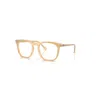 Ray Ban Rb2210v Optics Change  Braun Gestreift Selbsttönend Fassung Klar Glas Polarisiert 53-21