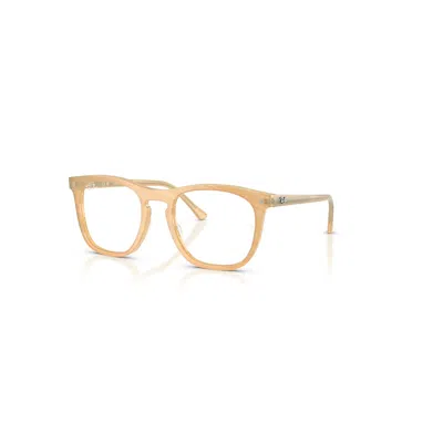 Ray Ban Rb2210v Optics Change  Braun Gestreift Selbsttönend Fassung Klar Glas Polarisiert 53-21