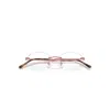 Ray Ban Rb3767v Optics Eyeglasses Pink Frame Clear Lenses Polarized 50-18 In Pink