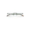 Ray Ban Rb3768v Optics Eyeglasses Green Frame Clear Lenses Polarized 56-17 In Green