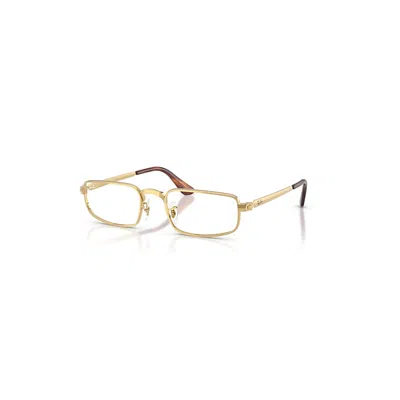 Ray Ban Eyeglasses Unisex Rb3927v Optics By A$ap Rocky - Arista Gold Frame Clear Lenses Polarized 54-21