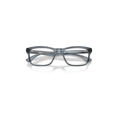 Ray Ban Rb5279 Optics Eyeglasses Striped Blue Frame Clear Lenses Polarized 57-18