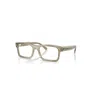 Ray Ban Rb5435 Optics Change  Grau Gestreift Selbsttönend Fassung Klar Glas Polarisiert 56-19