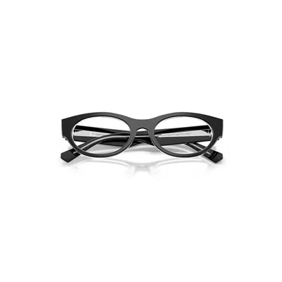 Ray Ban Rb5447 Optics Eyeglasses Black On Transparent Frame Clear Lenses Polarized 53-19