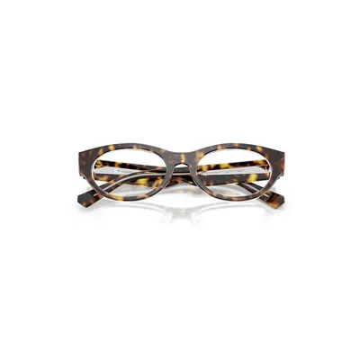 Ray Ban Rb5447 Optics Eyeglasses Havana On Transparent Frame Clear Lenses Polarized 53-19