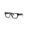 Ray Ban Eyeglasses Unisex Rb5448 Optics - Black Frame Clear Lenses Polarized 55-19 In Black