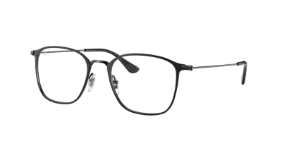 Ray Ban Rb6466 Eyeglasses Black Frame Clear Lenses 51-19