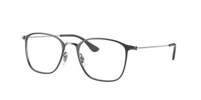 Ray Ban Rb6466 Eyeglasses Gunmetal Frame Clear Lenses 49-19
