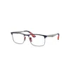 Ray Ban Eyeglasses Unisex Rb6516m Optics Scuderia Ferrari Collection - Gunmetal Frame Demo Lens Lenses Polar In Gunmetal