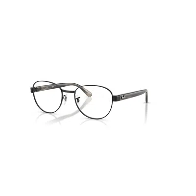 Ray Ban Eyeglasses Unisex Rb6543 Optics - Havana Grey Frame Clear Lenses Polarized 54-20 In Gray