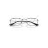 Ray Ban Rb6647 Optics Eyeglasses Gunmetal Frame Clear Lenses Polarized 53-20 In Gray