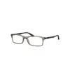 Ray Ban Eyeglasses Unisex Rb7017 Optics - Black Frame Clear Lenses Polarized 56-17 In Black