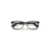 Ray Ban Rb7047 Optics Eyeglasses Havana Frame Clear Lenses Polarized 54-17 In Brown