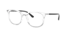 Ray Ban Rb7190 Eyeglasses Black Frame Clear Lenses 51-22 In Black