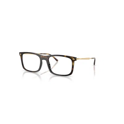 Ray Ban Eyeglasses Unisex Rb7260 Optics - Gold Frame Clear Lenses Polarized 54-19