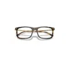 Ray Ban Rb7260 Optics Eyeglasses Gold Frame Clear Lenses Polarized 56-19 In Gold