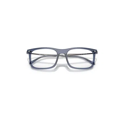 Ray Ban Rb7260 Optics Eyeglasses Gunmetal Frame Clear Lenses Polarized 56-19 In Gray