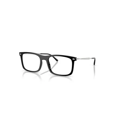 Ray Ban Eyeglasses Unisex Rb7260 Optics - Silver Frame Clear Lenses Polarized 56-19