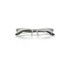 Ray Ban Rb7551 Optics Eyeglasses Gunmetal Frame Clear Lenses Polarized 54-19 In Gray