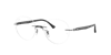 Ray Ban Rb8768 Eyeglasses Black Frame Clear Lenses 50-25 In Schwarz