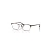 Ray Ban Rb8772d Optics Titanium  Braun Auf Kupfer Fassung Klar Glas Polarisiert 54-18