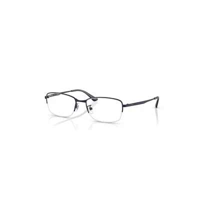 Ray Ban Eyeglasses Unisex Rb8774 Optics - Blue Frame Demo Lens Lenses Polarized 55-18