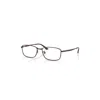 Ray Ban Rb8775 Optics  Braun Fassung Demo Gläser Glas Polarisiert 56-17
