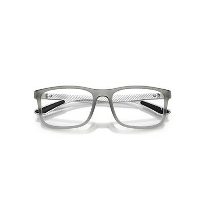Ray Ban Rb8908 Optics Eyeglasses Matte Gunmetal Frame Clear Lenses Polarized 55-18 In Gray