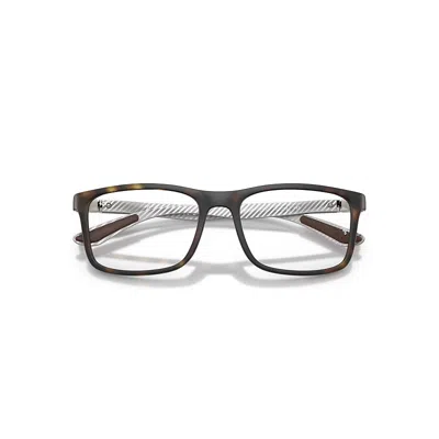 Ray Ban Rb8908 Optics Eyeglasses Matte Gunmetal Frame Clear Lenses Polarized 55-18 In Gray
