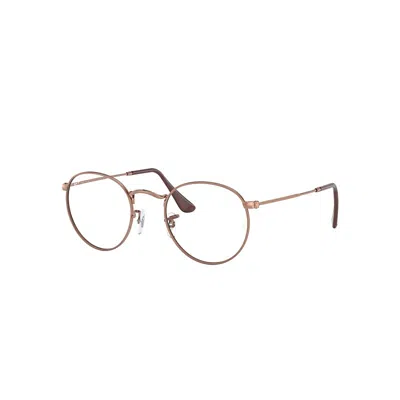 Ray Ban Rx3447v Eyeglasses In Rose Gold