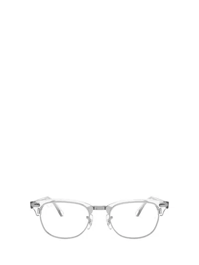 Ray Ban Ray-ban Eyeglasses In White Transparent