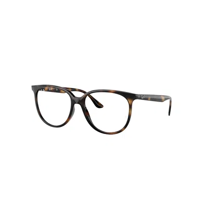 Ray Ban Rb4378v Eyeglasses Havana Frame Clear Lenses Polarized 54-16