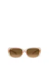 Ray Ban Ray-ban 58mm Gradient Rectangular Sunglasses In Brown