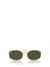 Ray Ban Unisex Sunglasses Rb3719 In Gold