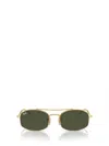Ray Ban Square-frame Tinted-lenses Sunglasses In Gold