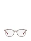 Ray Ban Rx7190 Square-frame Acetate Optical Glasses In Grey
