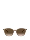 Ray Ban Ray-ban Women's Round Sunglasses, 53mm In Opal Beige