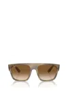 Ray Ban Ray-ban Sunglasses In Striped Green