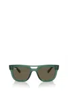 Ray Ban Ray-ban Womens Green Rb4426 Phil Square-frame Injected Sunglasses In Transparent Green